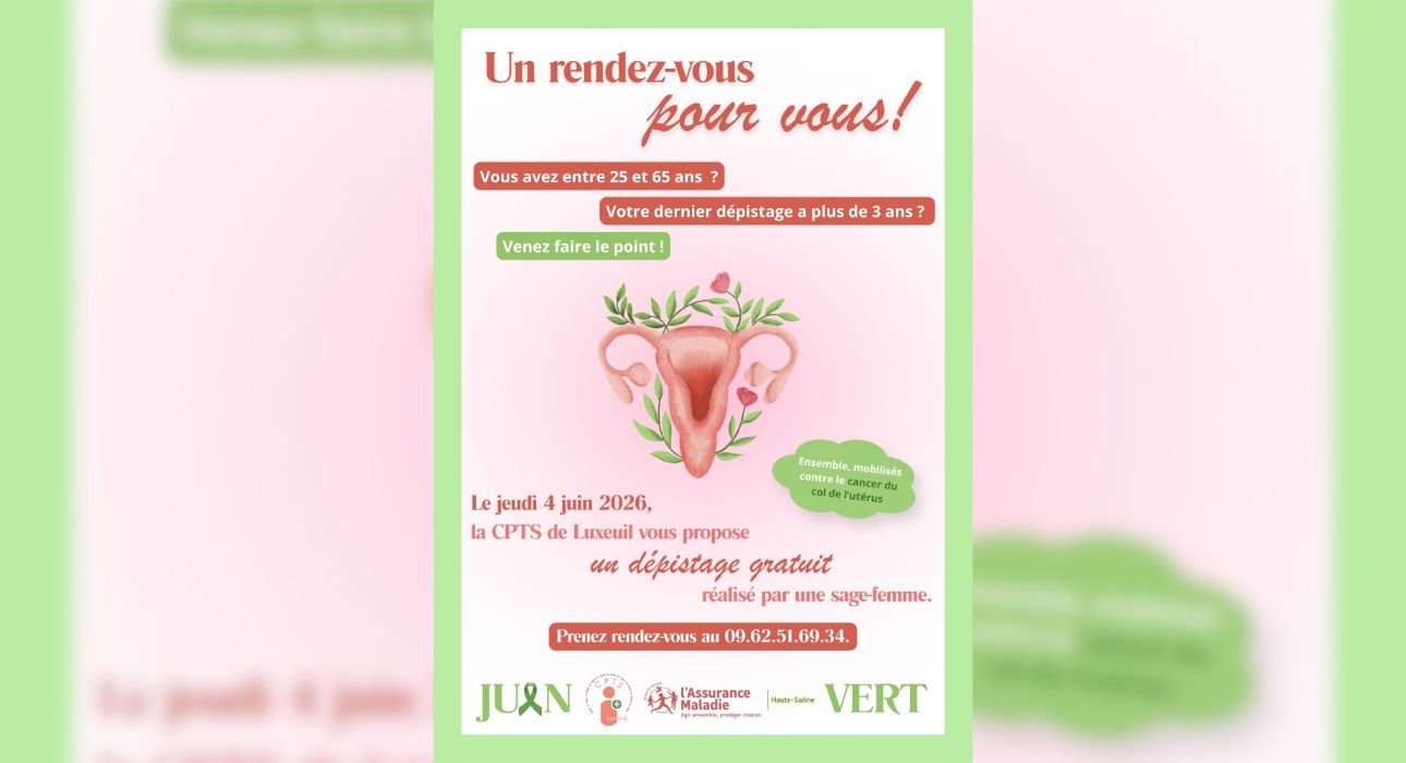 Juin Vert : dépistons !